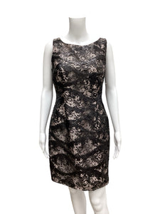 carmen marc valvo Size 6 Black & Beige Dress Renee's Resale Clothing Outlet carmen marc valvo Size 6 Black & Beige Dress Renee's Resale Clothing Outlet