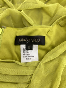 tadashi Size Small Lime Green Dress