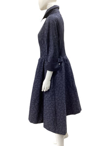 teri Jon Size 12 Navy Dress