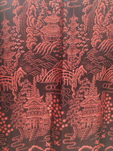Size one size Black & Red KIMONO