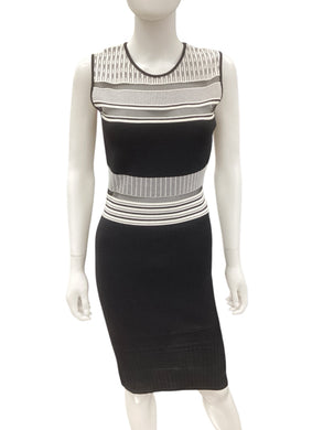 RVN Size Small Black & White Dress
