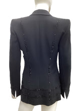 Load image into Gallery viewer, Badgley Mischka Size 6 Black Blazers