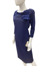 Load image into Gallery viewer, CHIARA BONI-Made in Italy Size 14 Blue Dress