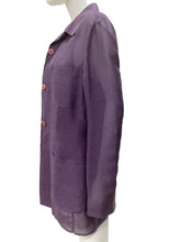 Load image into Gallery viewer, Emporio Armani Size 14 Purple Top