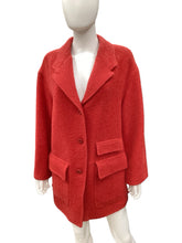 Load image into Gallery viewer, Oscar de la Renta Size 10 Red Coat