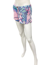 Load image into Gallery viewer, Lilly Pulitzer Size 0 Blue &amp; Pink Shorts