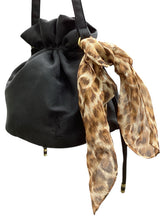 Load image into Gallery viewer, YVES SAINT LAURENT Black Purse