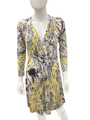 emilio pucci Size Small Yellow Print Dress