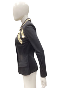 capacity inlimited Size xs Black & Gold Blazers