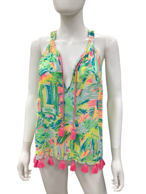 Lilly Pulitzer Size XL Multi-Color Top