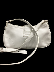 Coach White Purse