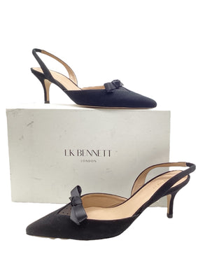 L.K. Bennett Size 8 Black Shoes