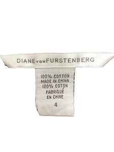 Dian Von Furstenberg Size 4 Black Top