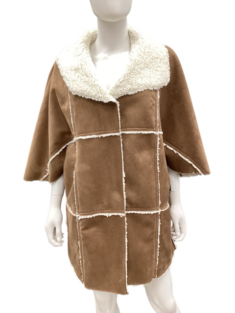 CHICO'S Size S/M Camel Coat