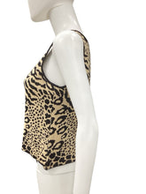 Load image into Gallery viewer, St John Size Small Animal Print Top
