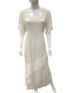 Papillon Size Large Ivory Dress Renee's Resale Clothing Outlet Papillon Size Large Ivory Dress Renee's Resale Clothing Outlet