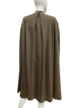 Load image into Gallery viewer, Vintage Size S/M Army green CAPE