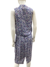 Load image into Gallery viewer, Lafayette 148 Size 8 Purple Print Dress