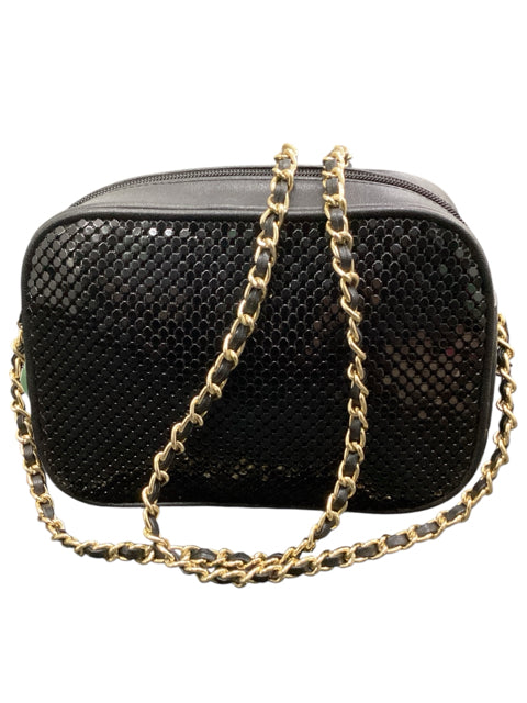 whiting & davis Black & Gold Purse