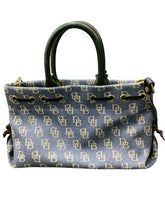 Load image into Gallery viewer, dooney &amp; bourke Blue &amp; beige Purse