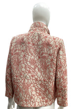 Load image into Gallery viewer, Piazza Sempione Size Medium Red &amp; beige Blazers