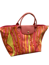 Load image into Gallery viewer, LONGCHAMP Pink &amp; Yellow Purse