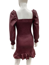 Load image into Gallery viewer, For All Mankind Size Small Burgundy Dress