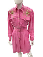 Load image into Gallery viewer, CACHE Size Small Pink Romper