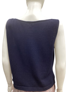 St John Size Large Navy Top