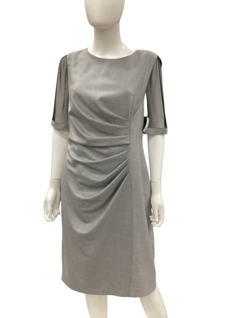 max mara grey dress Max Mara Acqui Midi Dress