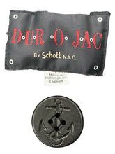 Load image into Gallery viewer, D.U.R .O. J.A.C by Schott Size Medium Black Coat