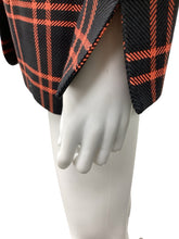Load image into Gallery viewer, Christian Dior Size 4 Black &amp; Orange Blazers