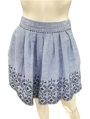 Odille Size 2 Blue Skirt