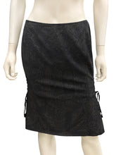 Load image into Gallery viewer, just Cavalli Size 12 Black &amp; Grey Skirt