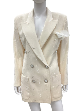 sonya ratay Size 10 Ivory Blazers