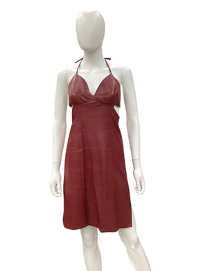 Breman's-Vintage Size xs Red Dress