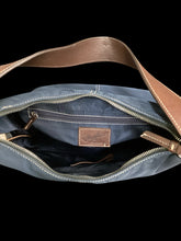 Load image into Gallery viewer, dooney &amp; bourke blue &amp; brown Purse