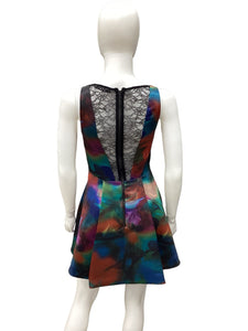 alice & olivia Size Small Black/Colors Dress
