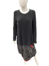 Load image into Gallery viewer, Chiara Cocol Milano Size Medium Black/Colors Dress