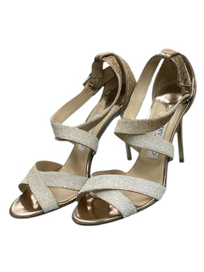 JIMMY CHOO Size 9 Gold Shoes