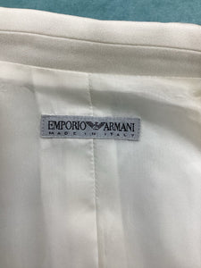 Emporio Armani Size Large Cream Blazers