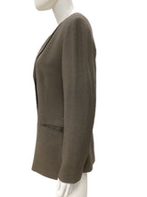 Load image into Gallery viewer, Emporio Armani Size Medium Brown Print Blazers