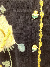Load image into Gallery viewer, Storybook Knits Size 2x Black &amp; Yellow Sweater