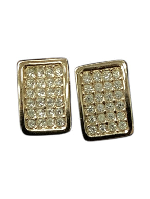 Christian Dior Gold Earrings