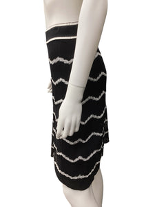 Missoni Size Small Black & Gold Skirt