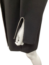Load image into Gallery viewer, karl lagerfeld Size 12 Black &amp; Rhinestones Blazers