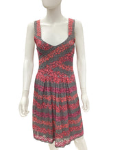 Load image into Gallery viewer, HD in Paris Size Medium pink &amp; grey Dress