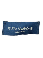 Load image into Gallery viewer, Piazza Sempione Size Medium Navy &amp; Beige Dress
