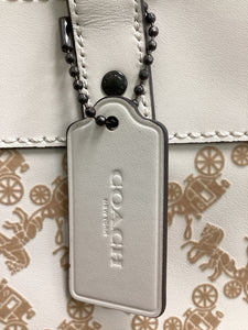Coach Beige & white Purse
