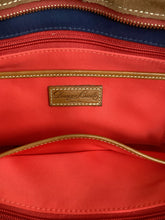 Load image into Gallery viewer, dooney &amp; bourke blue &amp; brown Purse